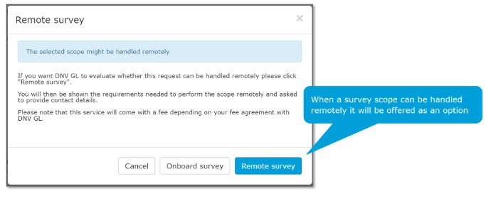 Remote survey